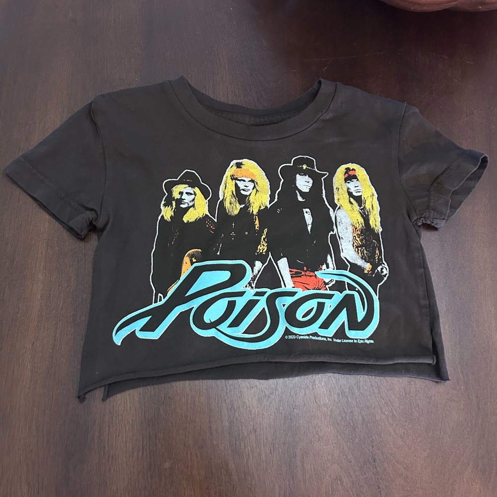 Rowdy Sprout Black Poison Band Tee